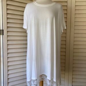 Sanifer Tunic Length Knit Top